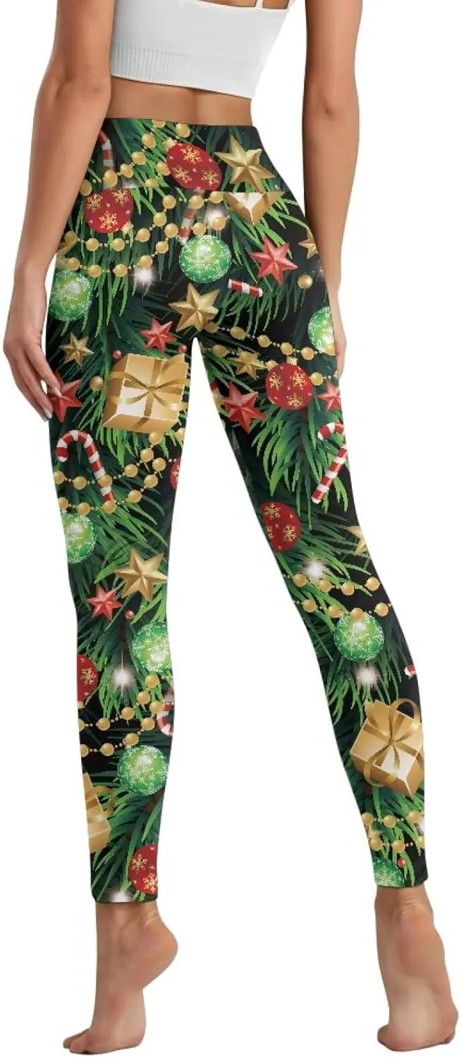 AFPANQZ Leggings with Pockets Women High Waisted Casual Butt Lift Leggings for Winter Fall Gym Yoga Fitness Workout Pants