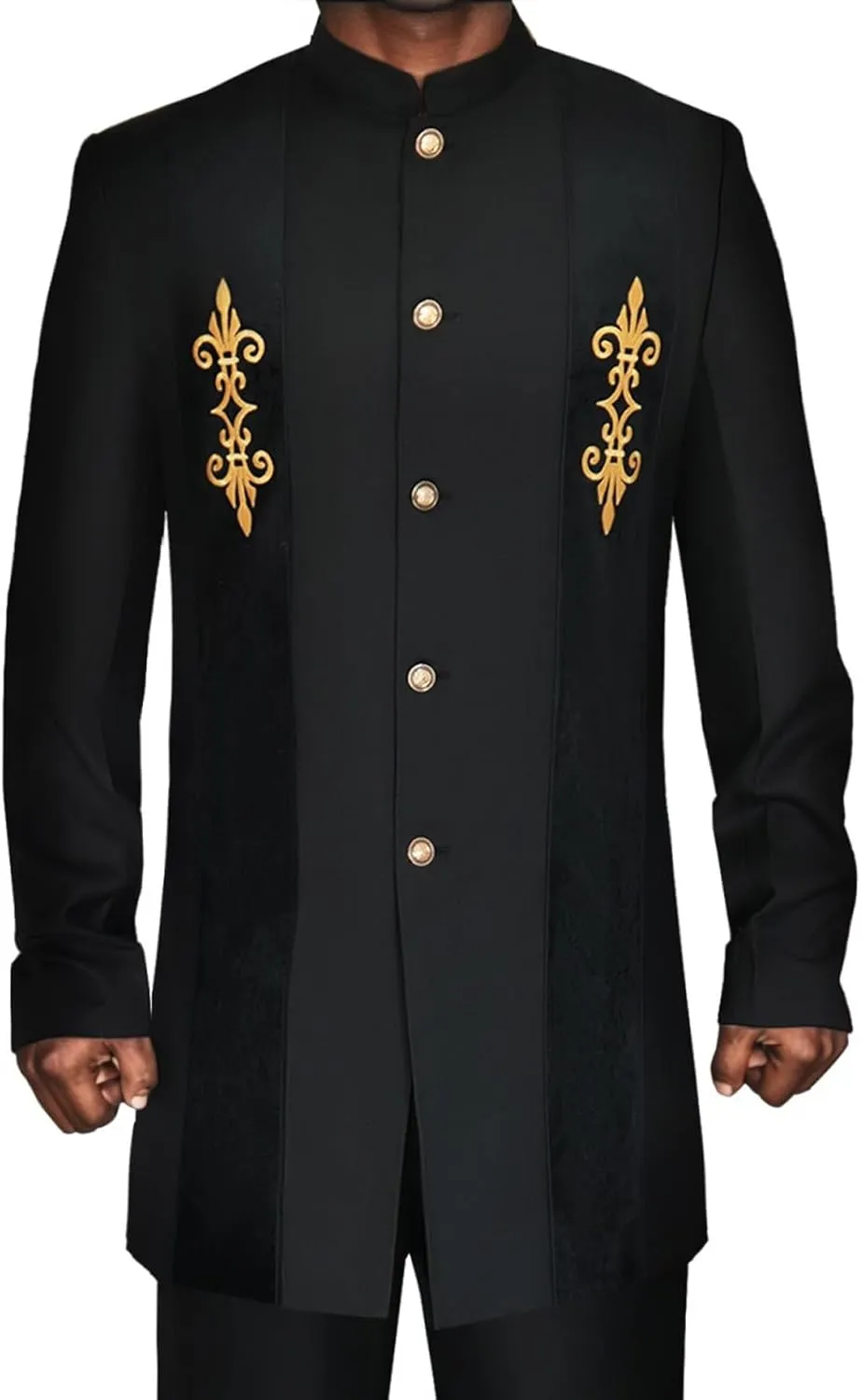 African Suit for Men 2 Piece Set Fashion Velvet Dashiki Jacket and Pants Wedding Outfit Attire Clothing