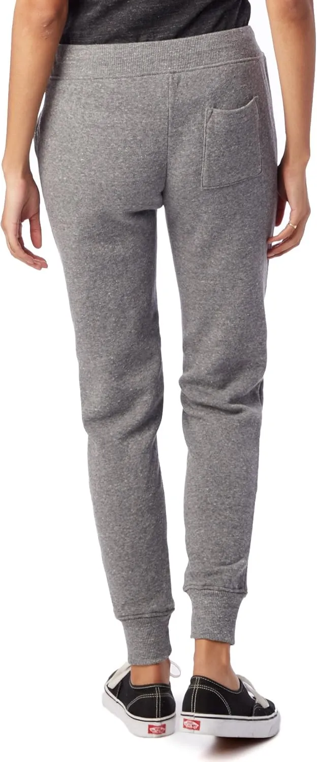 Alternative Women's Sweatpants, Eco-Fleece Tri Blend Jogger Pant
