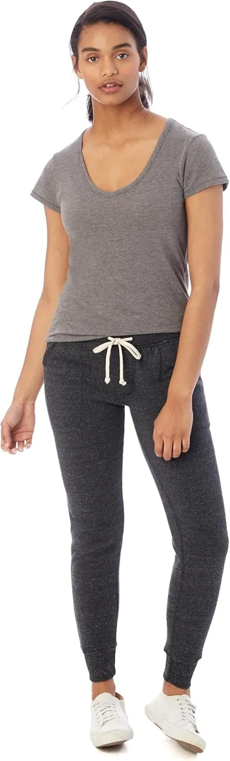 Alternative Women's Sweatpants, Eco-Fleece Tri Blend Jogger Pant