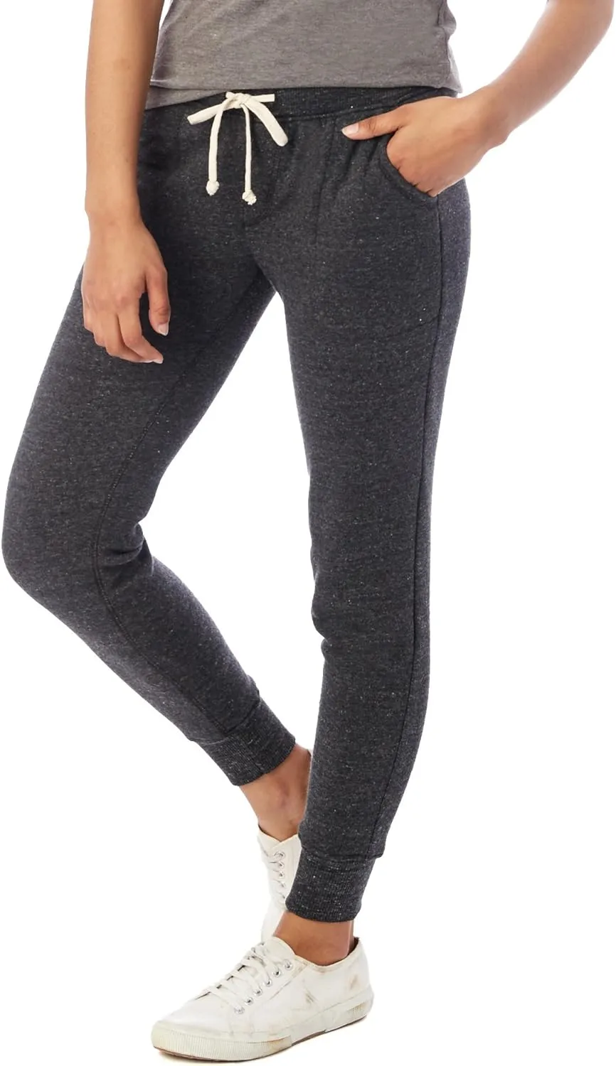 Alternative Women's Sweatpants, Eco-Fleece Tri Blend Jogger Pant