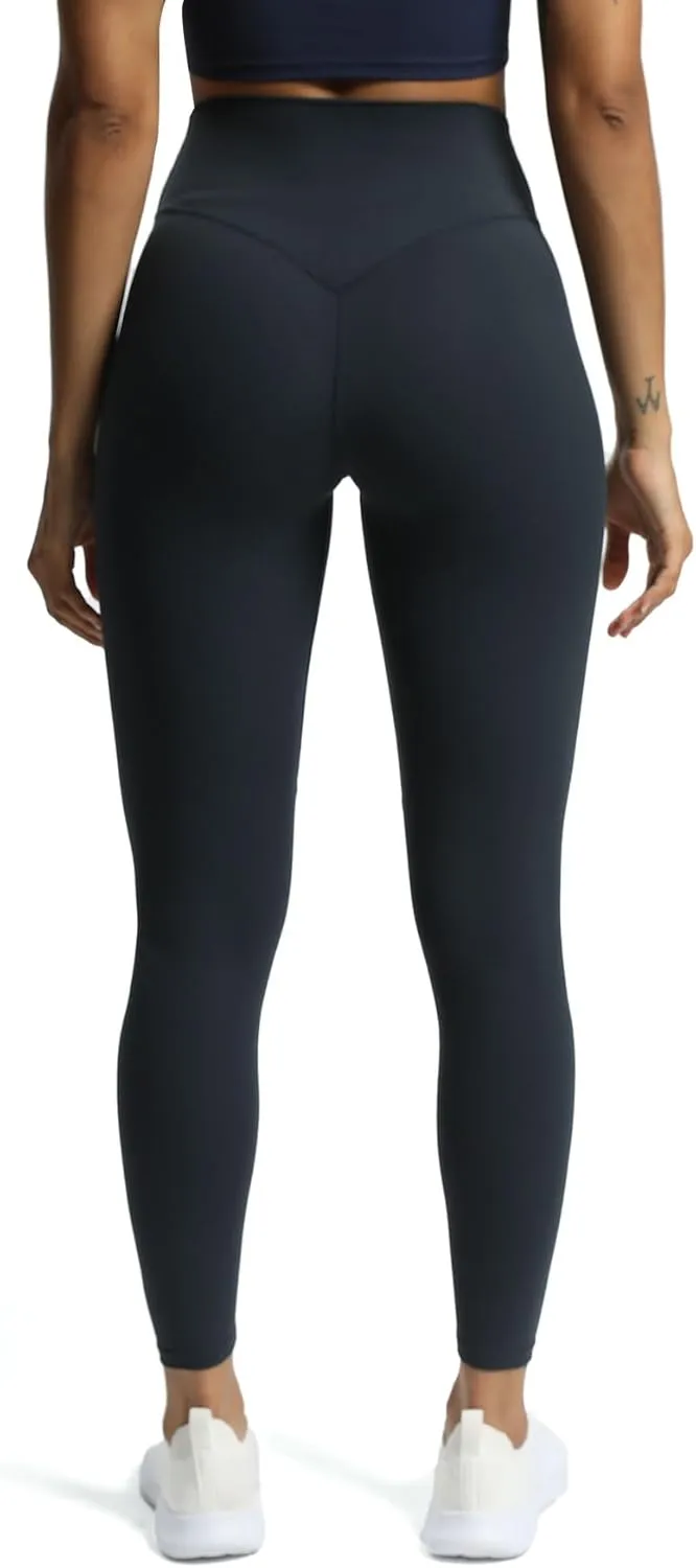 Aoxjox High Waisted Workout Leggings for Women Tummy Control Buttery Soft Yoga Metamorph Deep V Pants 26"