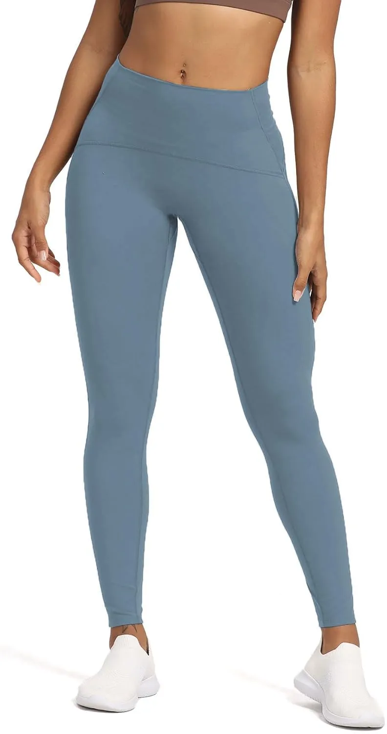 Aoxjox High Waisted Workout Leggings for Women Tummy Control High Rise Scrunch Buttery Soft Scarlett Yoga Pants