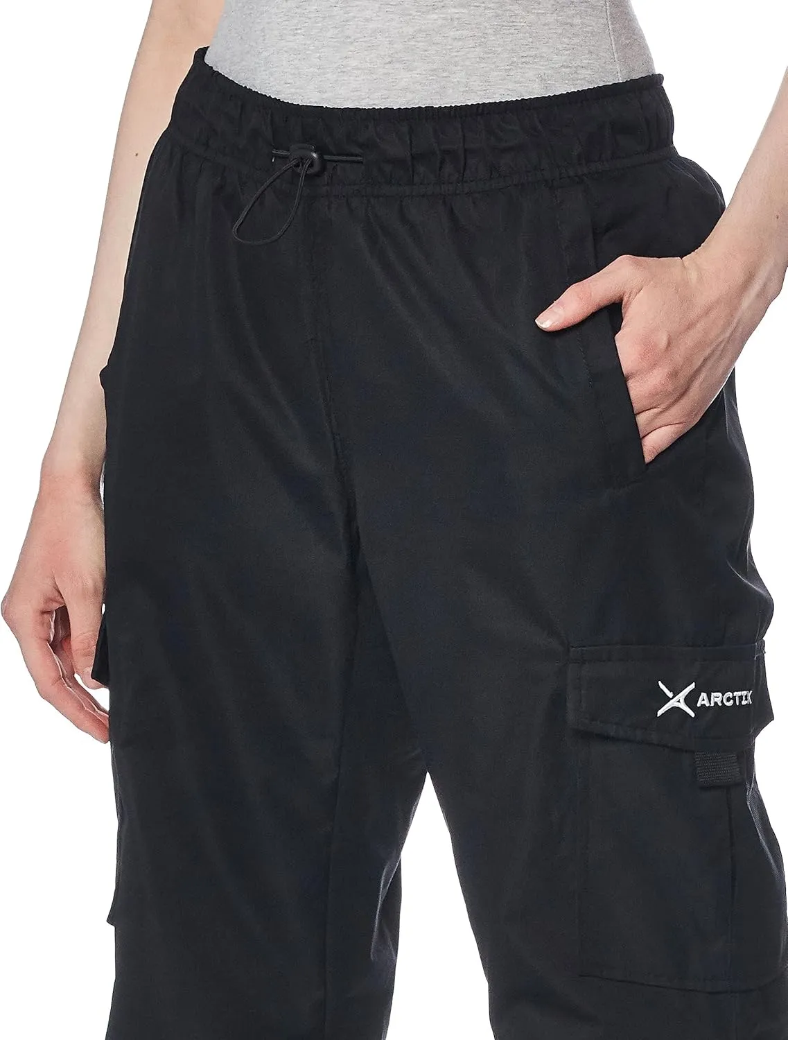 Arctix Women's Lumi Pull Over Fleece Lined Cargo Snow Pants