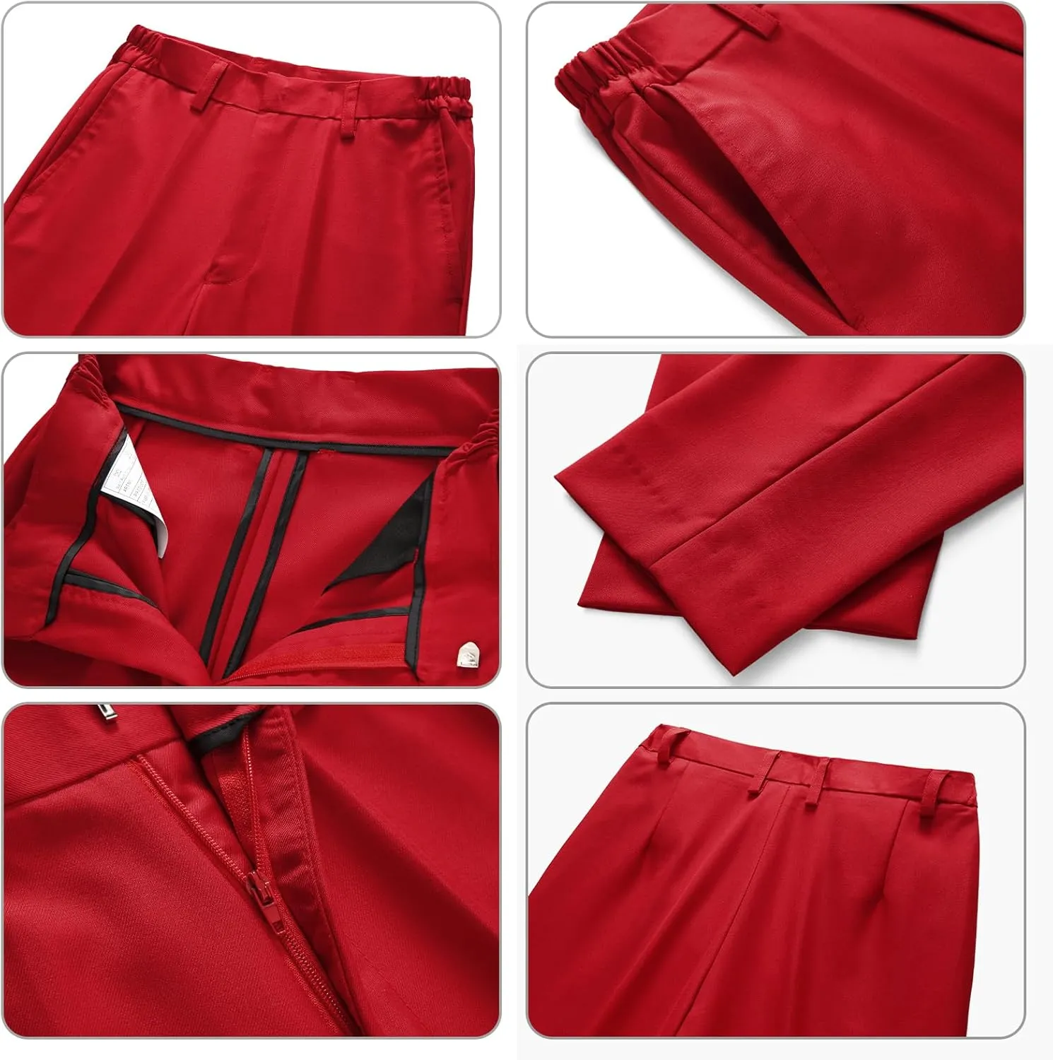 Boy Suits 2 Piece Slim Fit Formal Set with Vest Pants for Kids Wedding Ring Bearer Party Dresswear Outfit