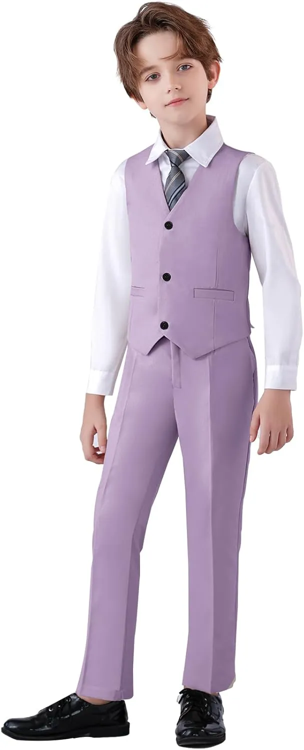 Boys Suit Formal Suits for Boy Slim Fit Kids Suit for Teen Boy Toddler Dress Boys Wedding Communion