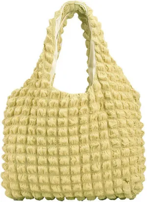 Bubble Hobo Bags for Women Bubble Tote Bag Cloud Shoulder Bag Hobo Bag Casual Purses Satchel Work Bag