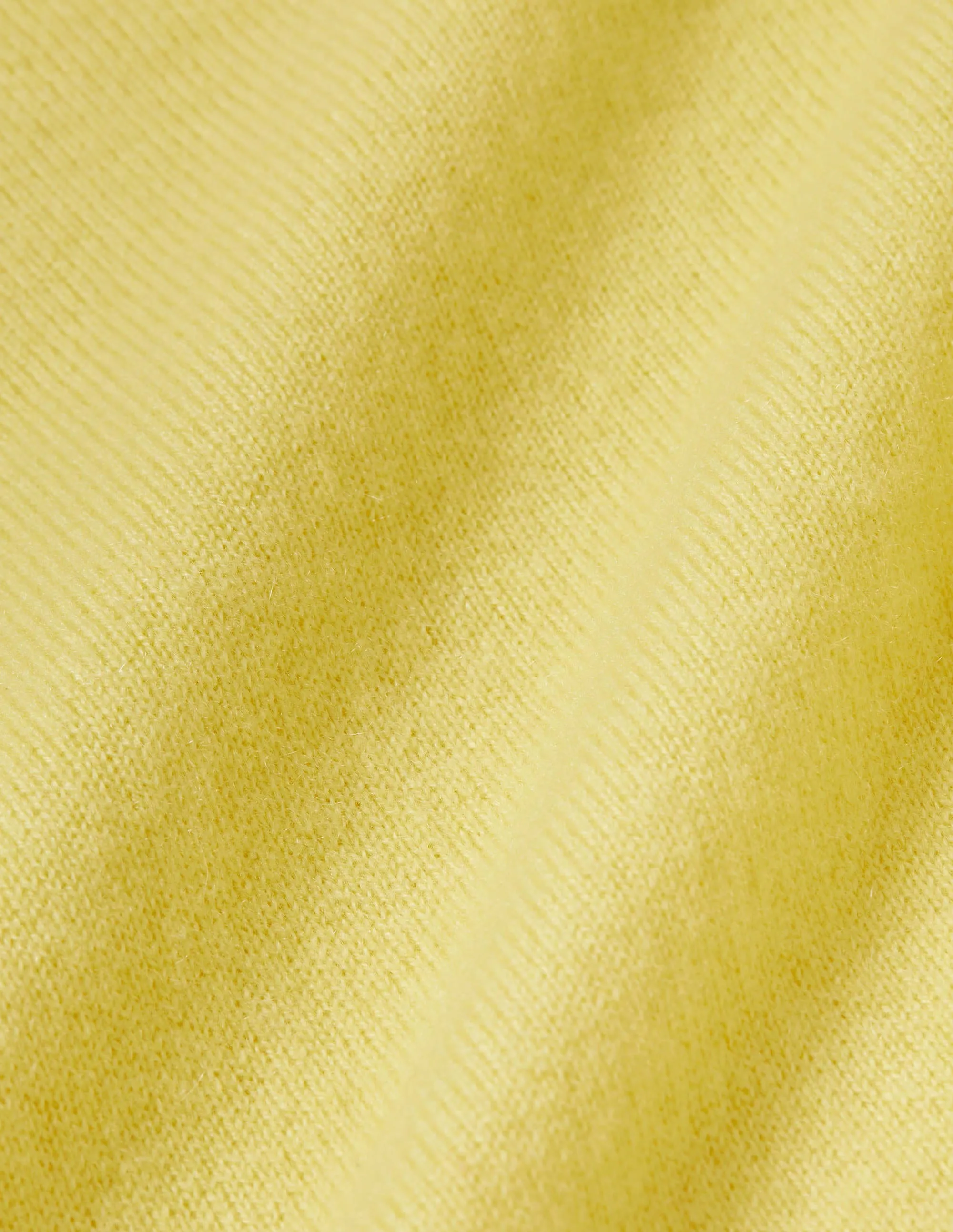 Cashmere Crew Neck Jumper-Pineapple