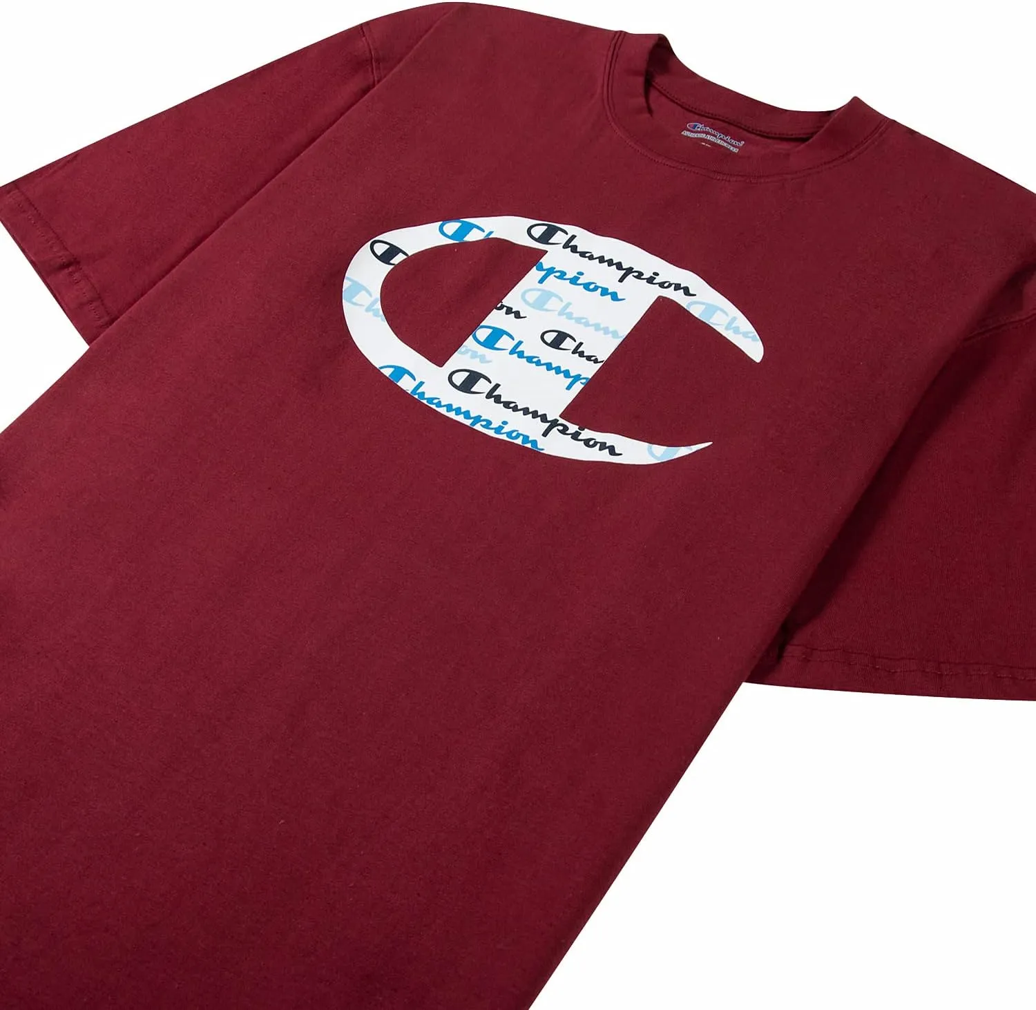 Champion Big and Tall T Shirts for Men – Crewneck Mens Big and Tall Graphic Tee