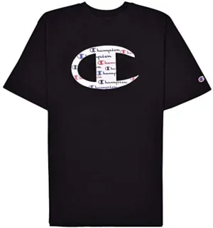 Champion Big and Tall T Shirts for Men – Crewneck Mens Big and Tall Graphic Tee