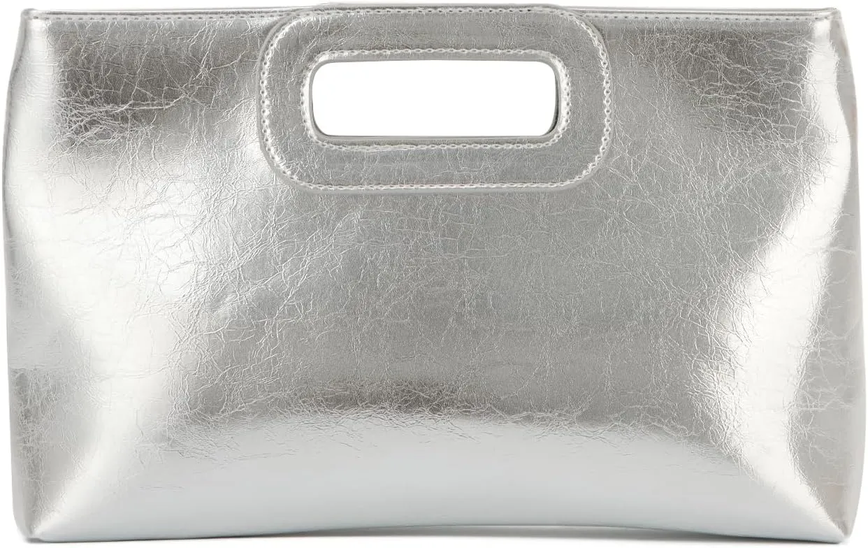 Clutch Purses for Women PU Leather Evening Clutch Bag Fashion Handbags for Wedding, Cocktail, Prom with Chain
