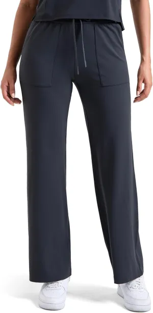 Colorfulkoala Dreamlux Wide Leg Sweatpants Women Lounge Flared Jogger Pants Baggy Sweatpants with Pockets