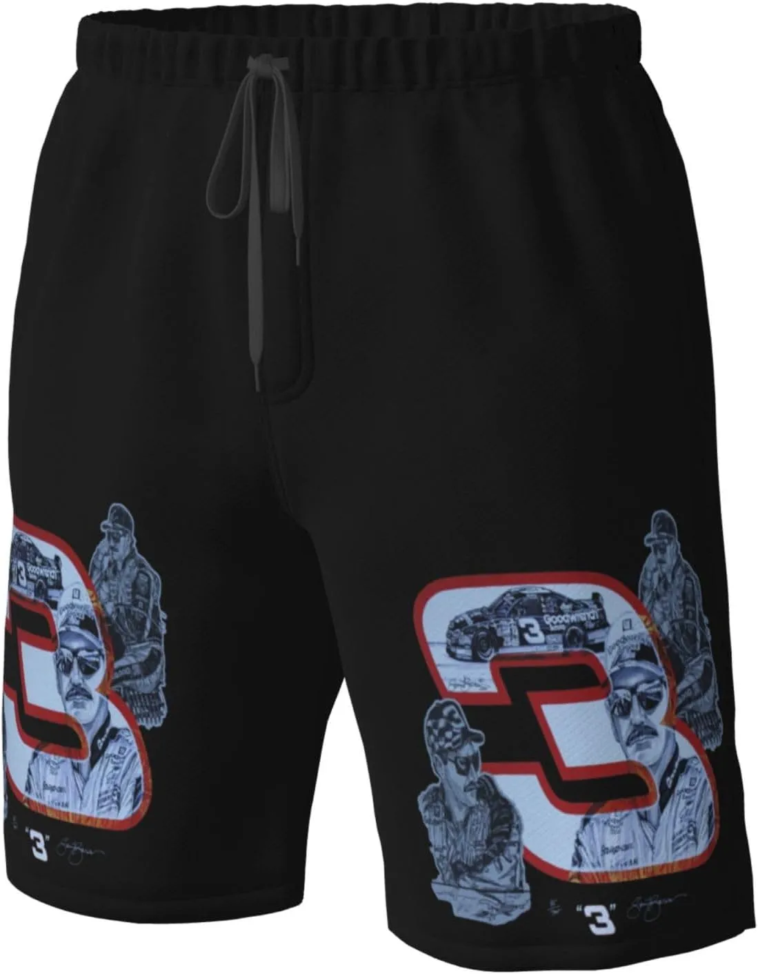 Da-le-Earnhardt-Sr-Car-3 Men's Swim Trunks Board Shorts Outdoor Beach Surfing