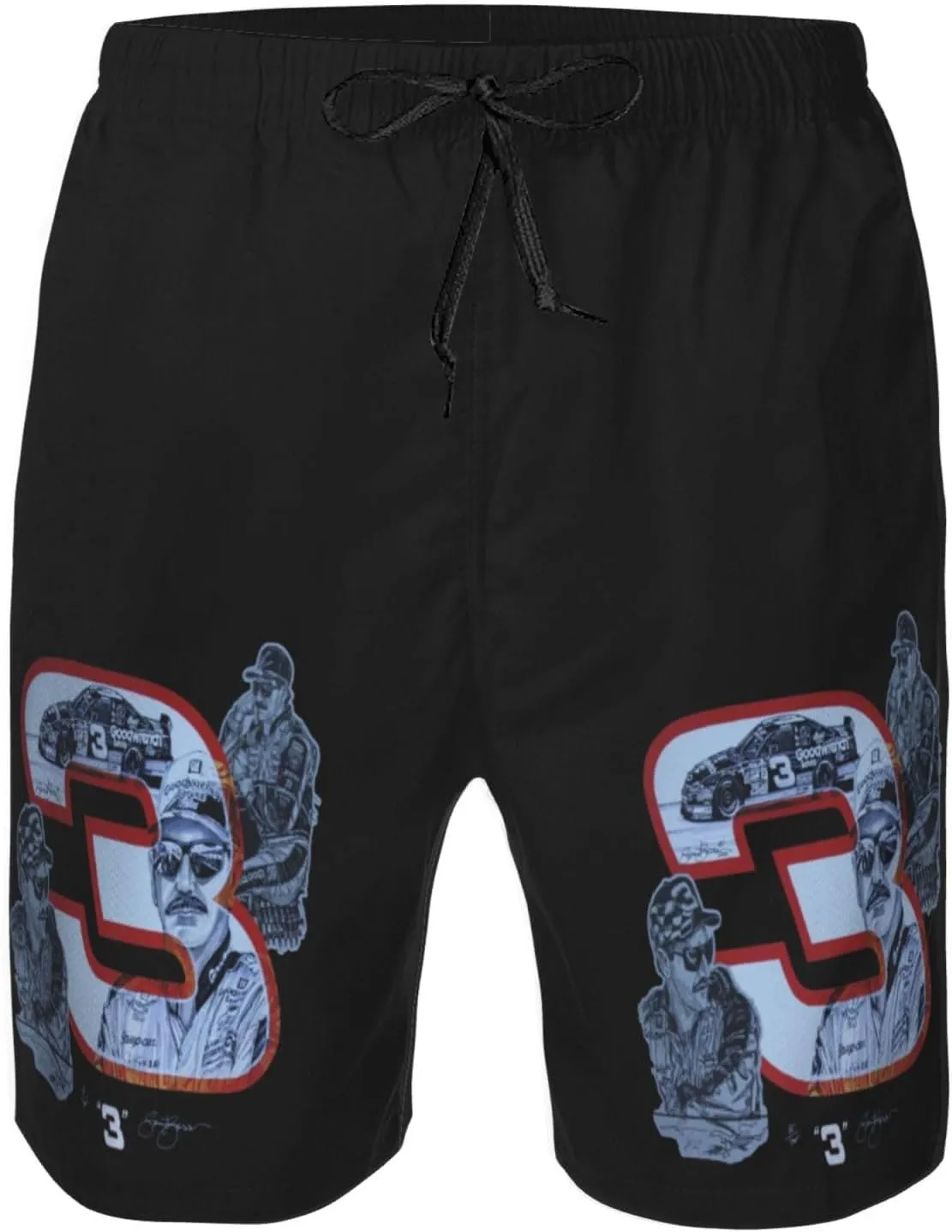Da-le-Earnhardt-Sr-Car-3 Men's Swim Trunks Board Shorts Outdoor Beach Surfing