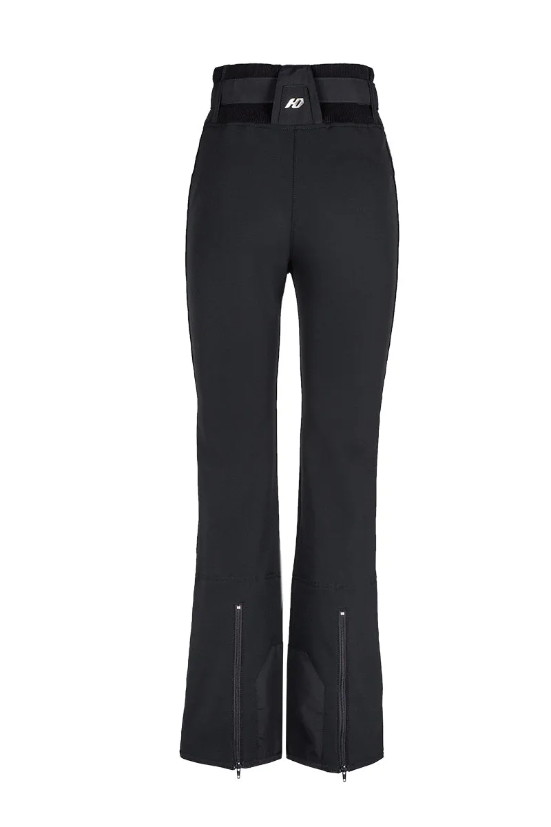 Duvillard Gridin Black Shorter Length Ski Pants