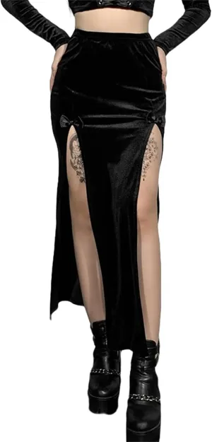 Fairy Grunge Skirt for Women Punk Y2k Goth Emo Rave Harajuku Festival
