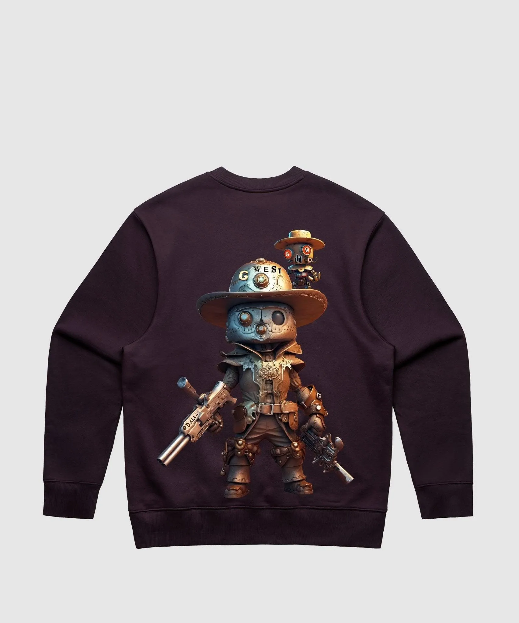 G West Dallas Cowboy Heavy Premium Crewneck - 6 Colors