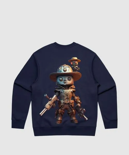 G West Dallas Cowboy Heavy Premium Crewneck - 6 Colors