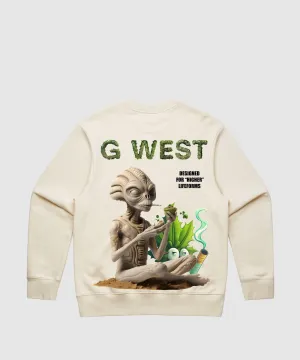 G West Higher Lifefrom Heavy Premium Crewneck - 6 Colors