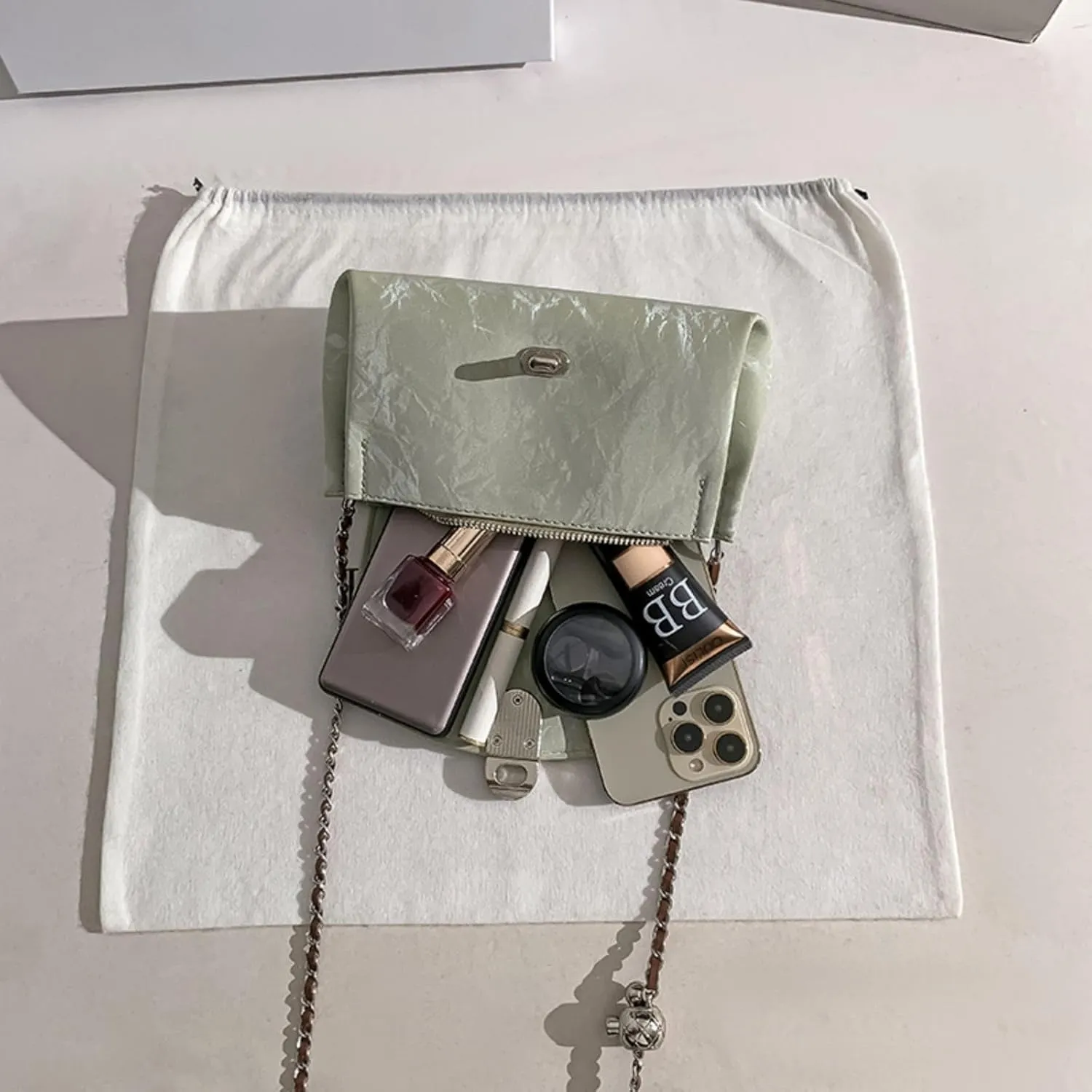 Genuine Leather purse Women, 2024 New handbags shoulder bag small purses for women Summer Lightweight suede bag