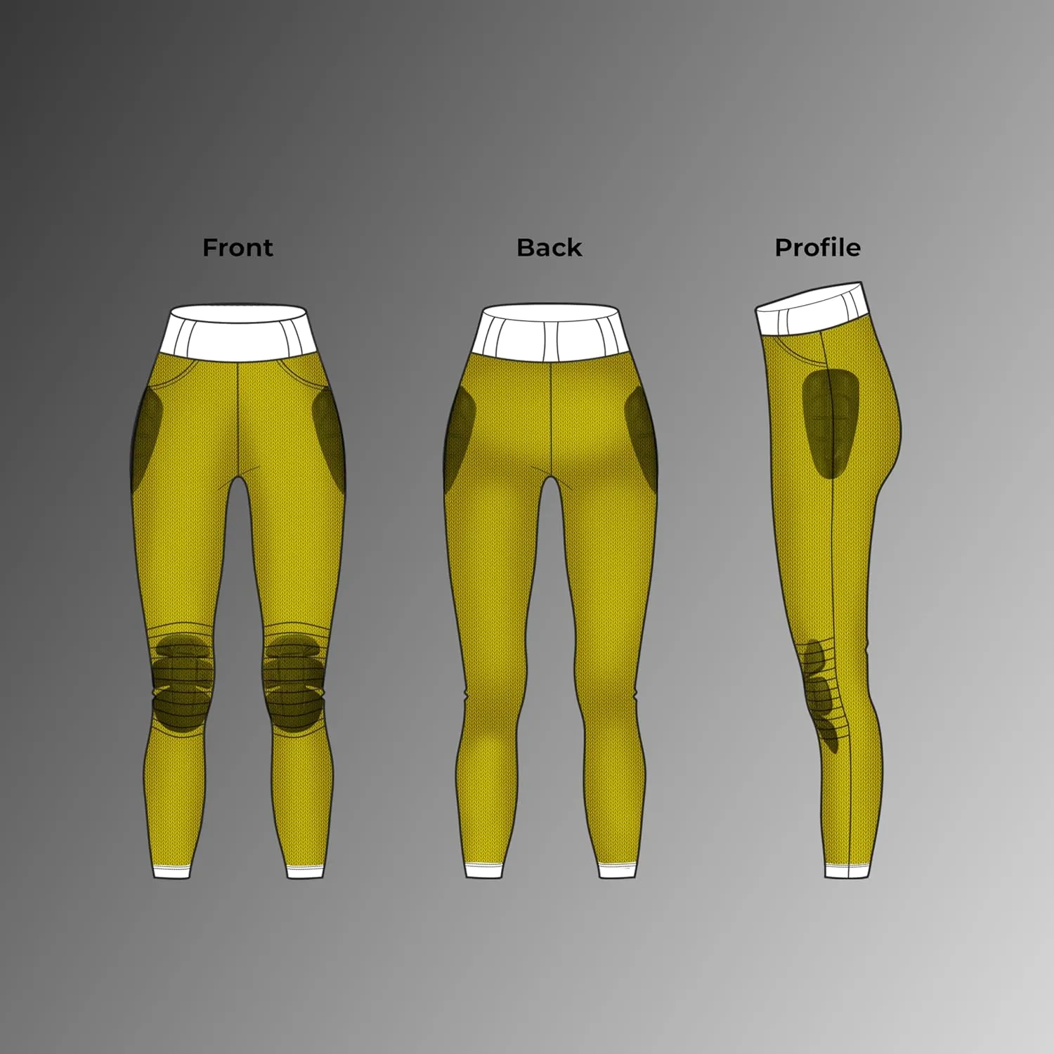 GREAT BIKERS GEAR - Women Motorcycle Leggings Riding Ladies Pants Protective Cargo Motorbike with Free Ce Protectos Armored