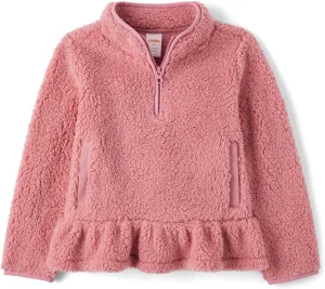 Gymboree Girls' and Toddler Half Zip Pullover
