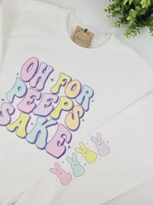 June & Co Designs, Oh For Peeps Sake Custom Crewnecks