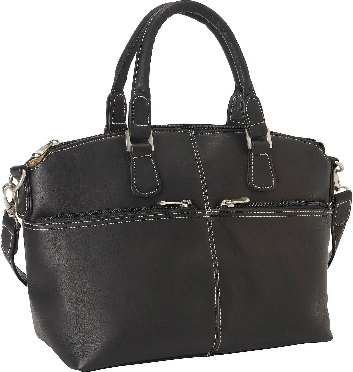 Le Donne Classic Satchel Bag - Colombian Vaquetta Cowhide Leather Womens Bag