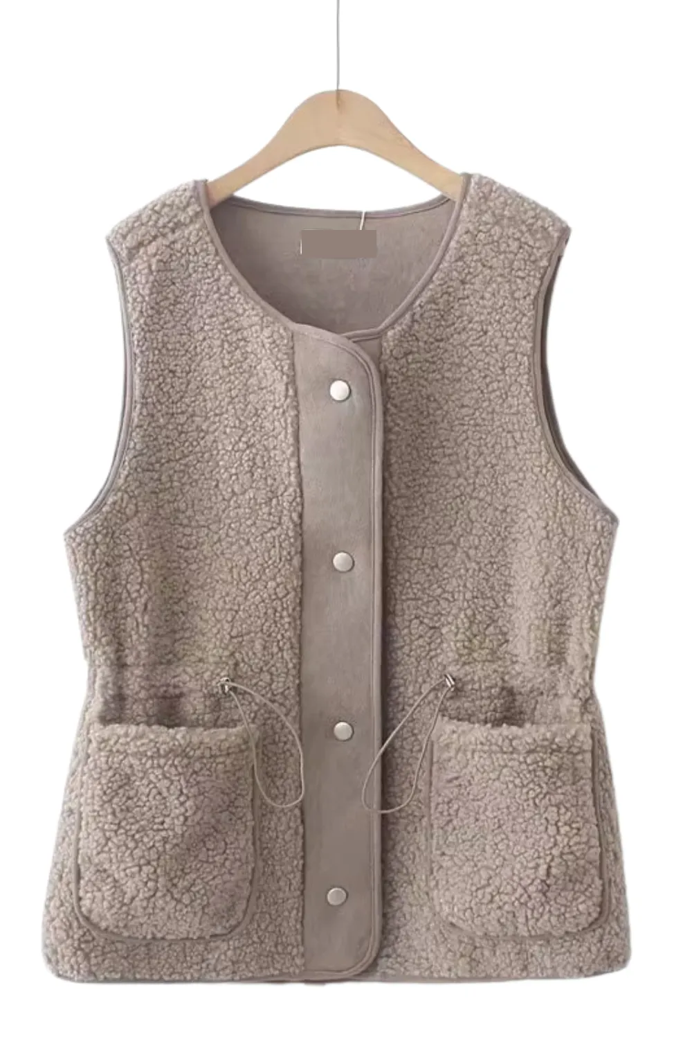 'Maria' Sleeveless Wool Blazer Vest (3 Colors)