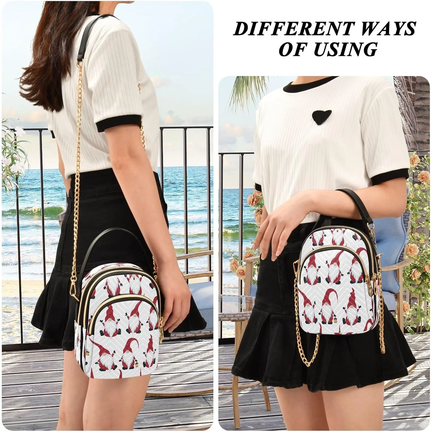 Marine Whales Dolphin Blue Shoulder Handbag Women Cell Phone Handbag Floral Designer Clutch Tote