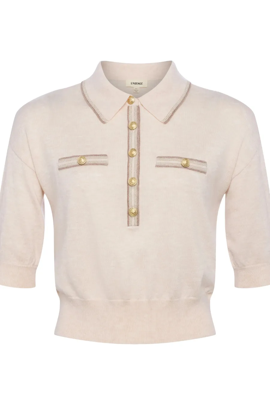 Masaki Sweater Parchment / Cappuccino Gold