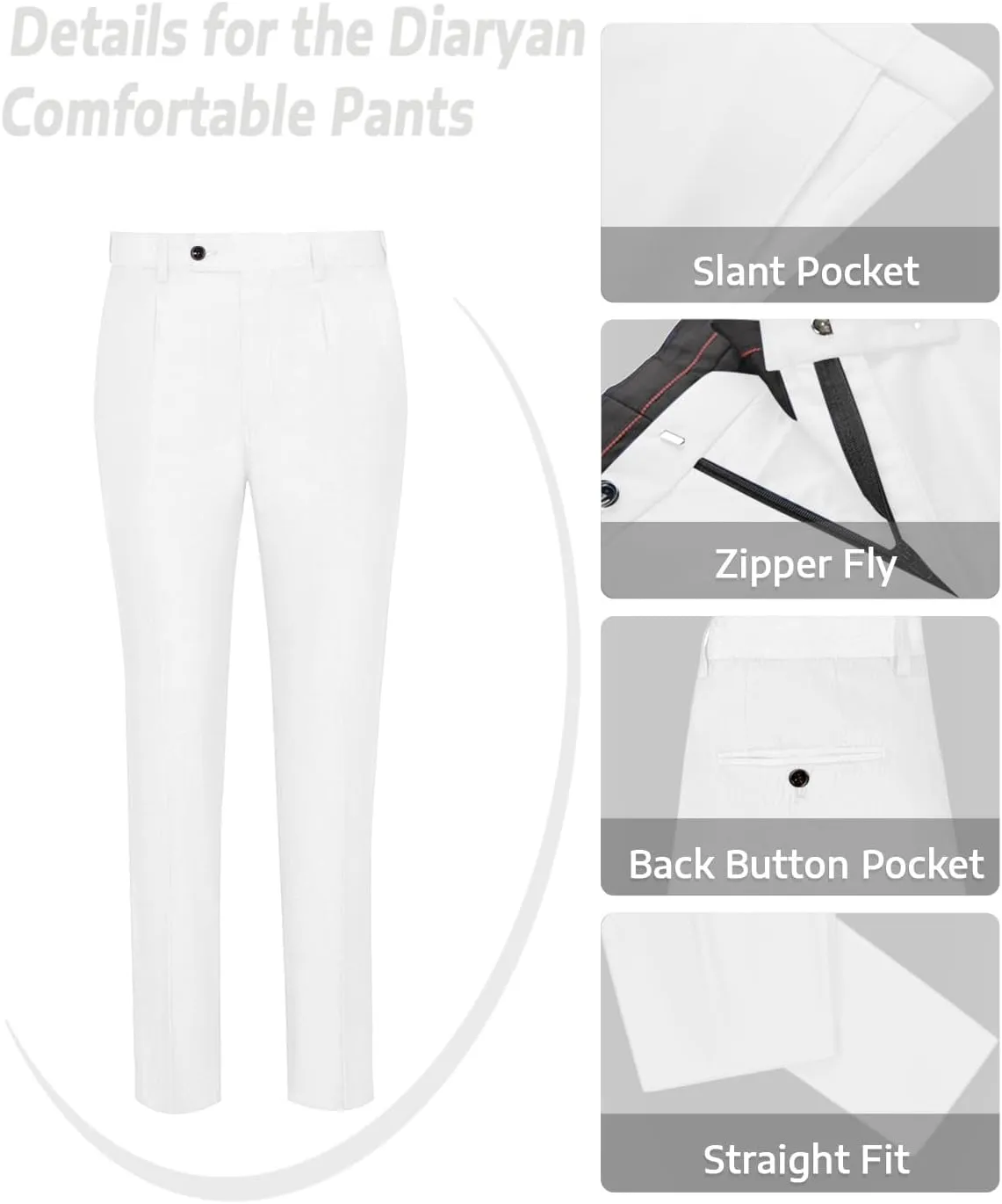 Men's Suit Tencel Linen Two Piece Slim Fit Summer Grooms Wedding Prom Dress Tuxedo Suits for Men Blazer Pants Set