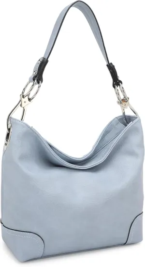 MKF Collection Hobo Purses for Women,Vegan Leather Handbag Slouchy Womens Shoulder bag  Fashion Top Handle Pocketbook