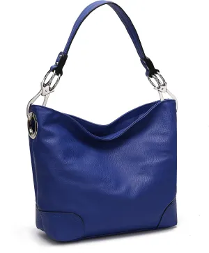 MKF Collection Hobo Purses for Women,Vegan Leather Handbag Slouchy Womens Shoulder bag  Fashion Top Handle Pocketbook