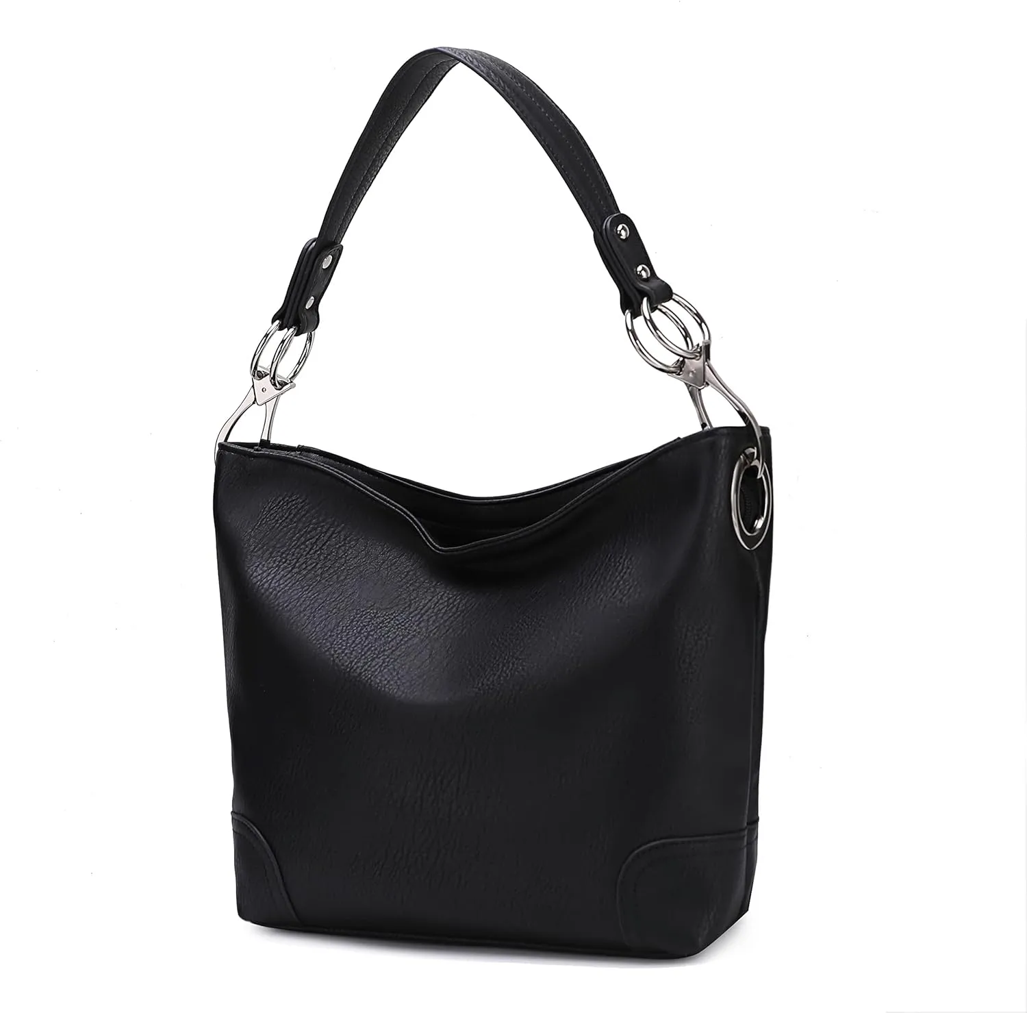 MKF Collection Hobo Purses for Women,Vegan Leather Handbag Slouchy Womens Shoulder bag  Fashion Top Handle Pocketbook