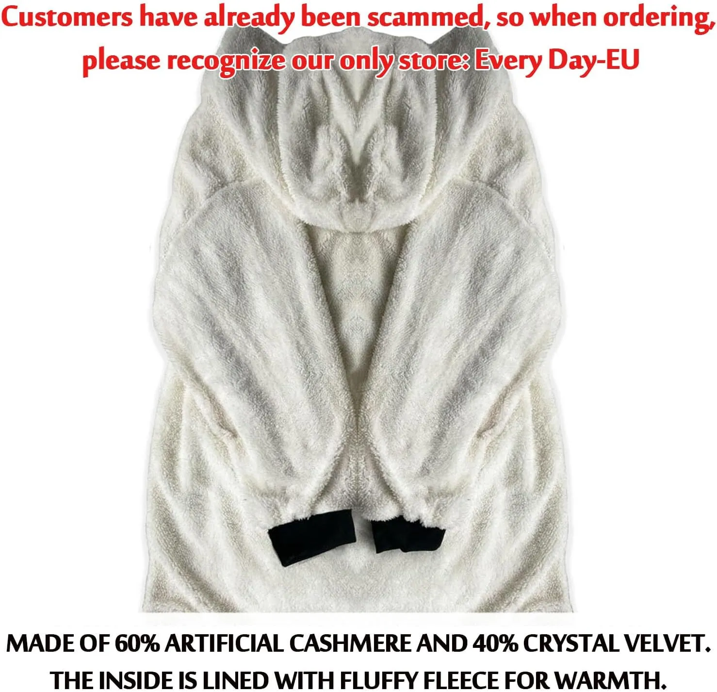 Odin Raven Men Viking Hooded Coat, Nordic Faux Cashmere Cloak 3D Printed Overcoat Winter Mid-Length Parka Jacket