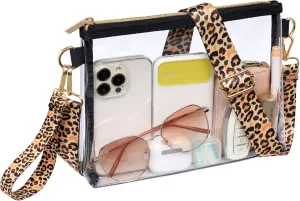 PACKISM Clear Bag for Stadium Events - Clear Purses for Women Stadium Crossbody, Concert Bag for Sports & Festival