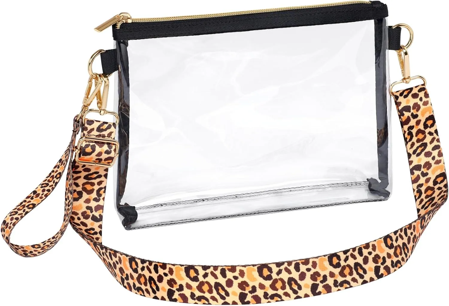 PACKISM Clear Bag for Stadium Events - Clear Purses for Women Stadium Crossbody, Concert Bag for Sports & Festival