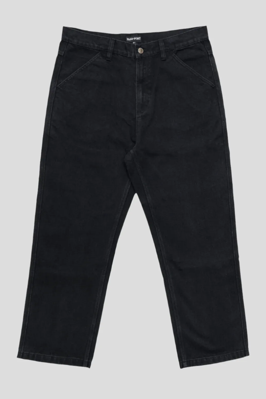 PASS~PORT WORKERS CLUB DENIM JEAN - BLACK