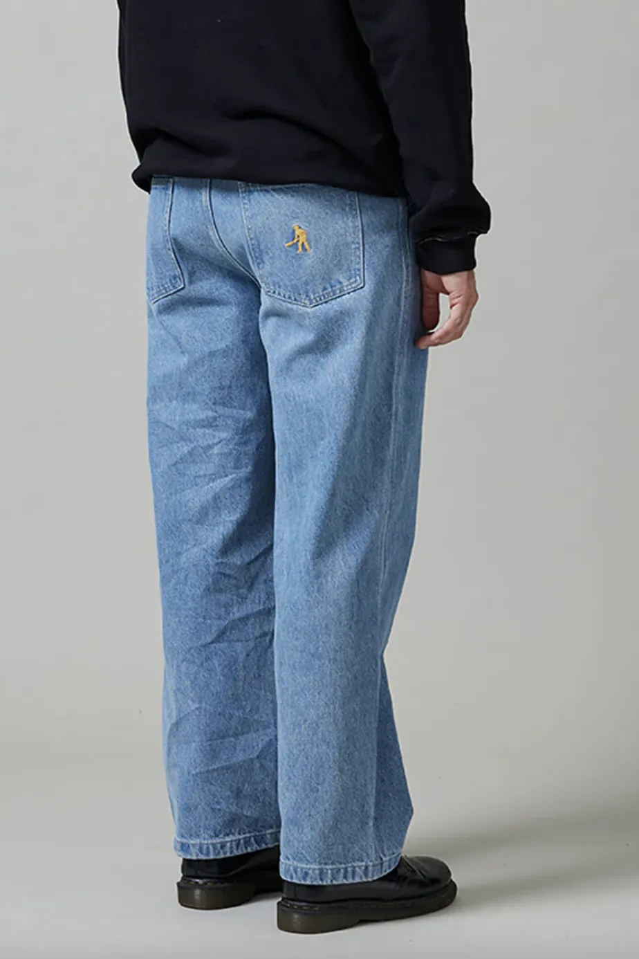 PASS~PORT WORKERS CLUB JEAN - WASHED LIGHT INDIGO