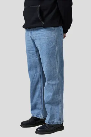 PASS~PORT WORKERS CLUB JEAN - WASHED LIGHT INDIGO