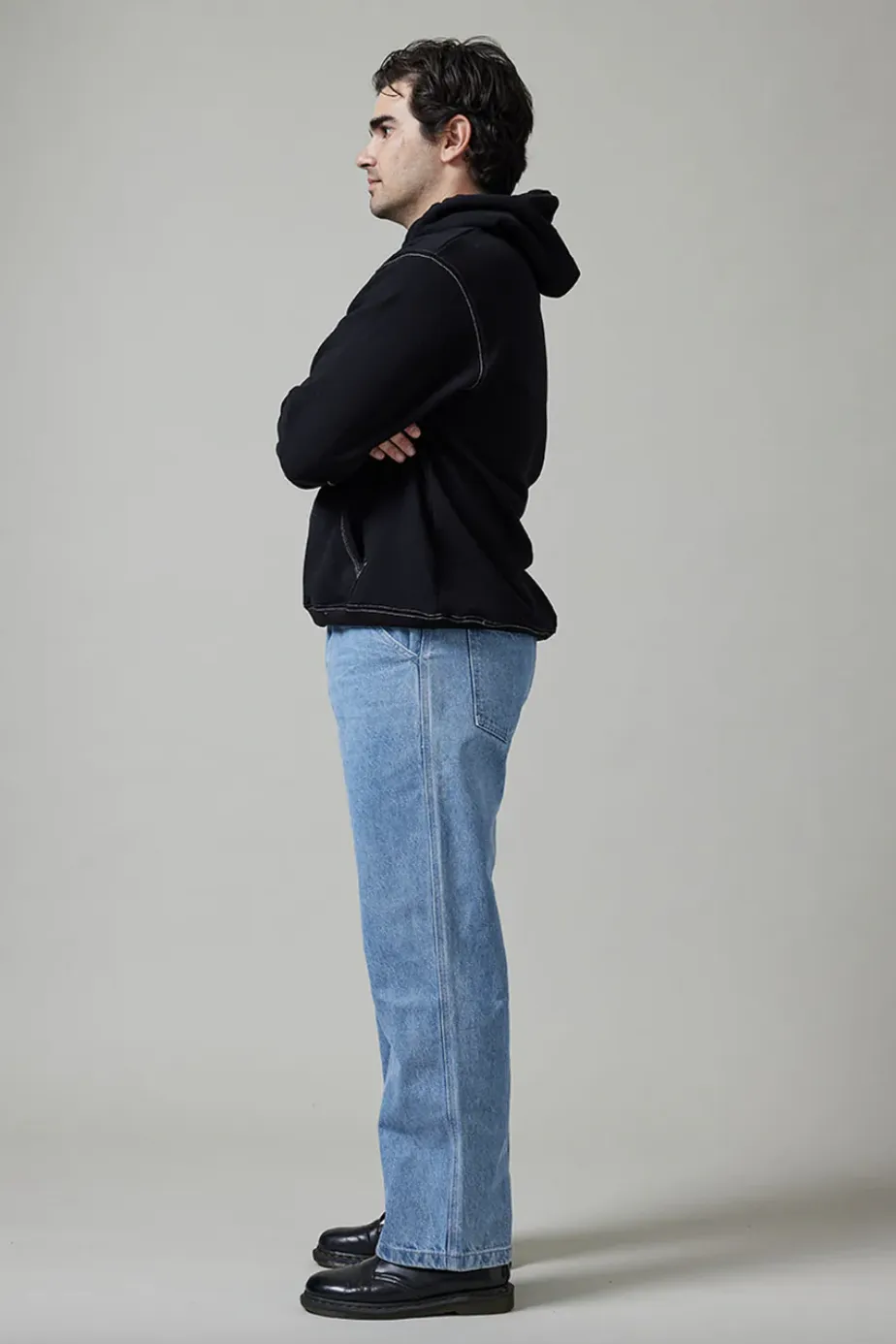 PASS~PORT WORKERS CLUB JEAN - WASHED LIGHT INDIGO