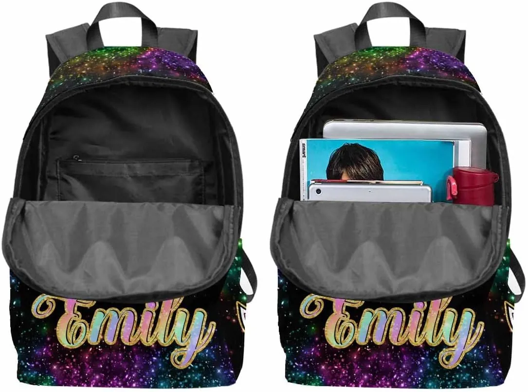 Personalized Diaper Bag Backpack with Name Custom Daypack for Mom Girl Gifts