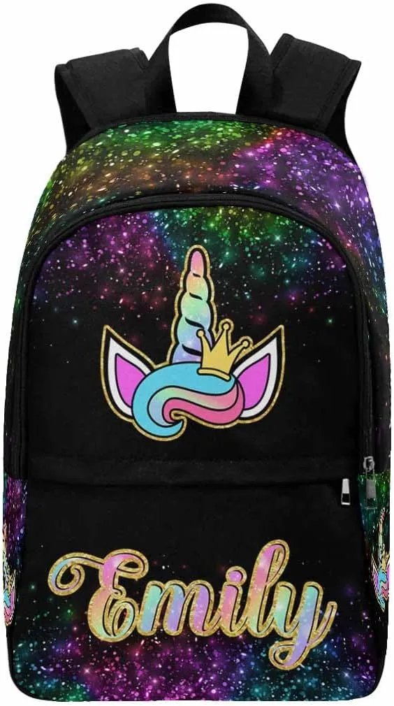 Personalized Diaper Bag Backpack with Name Custom Daypack for Mom Girl Gifts