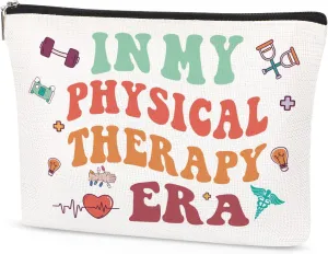 Physical Therapy Makeup Bag for Women, PT Gifts PT Appreciation Gift PTA Gift, Physical Therapist Graduation Mental Health Gifts