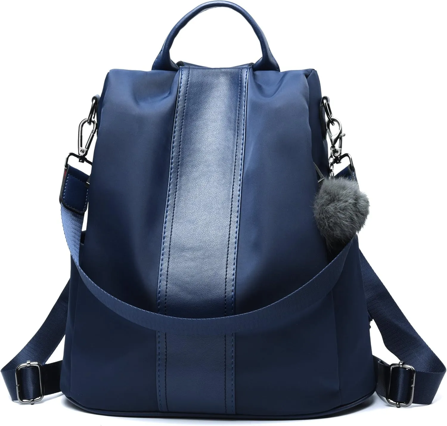 PINCNEL Women Backpack Purse Waterproof Nylon Anti-theft Rucksack Lightweight Shoulder Bag