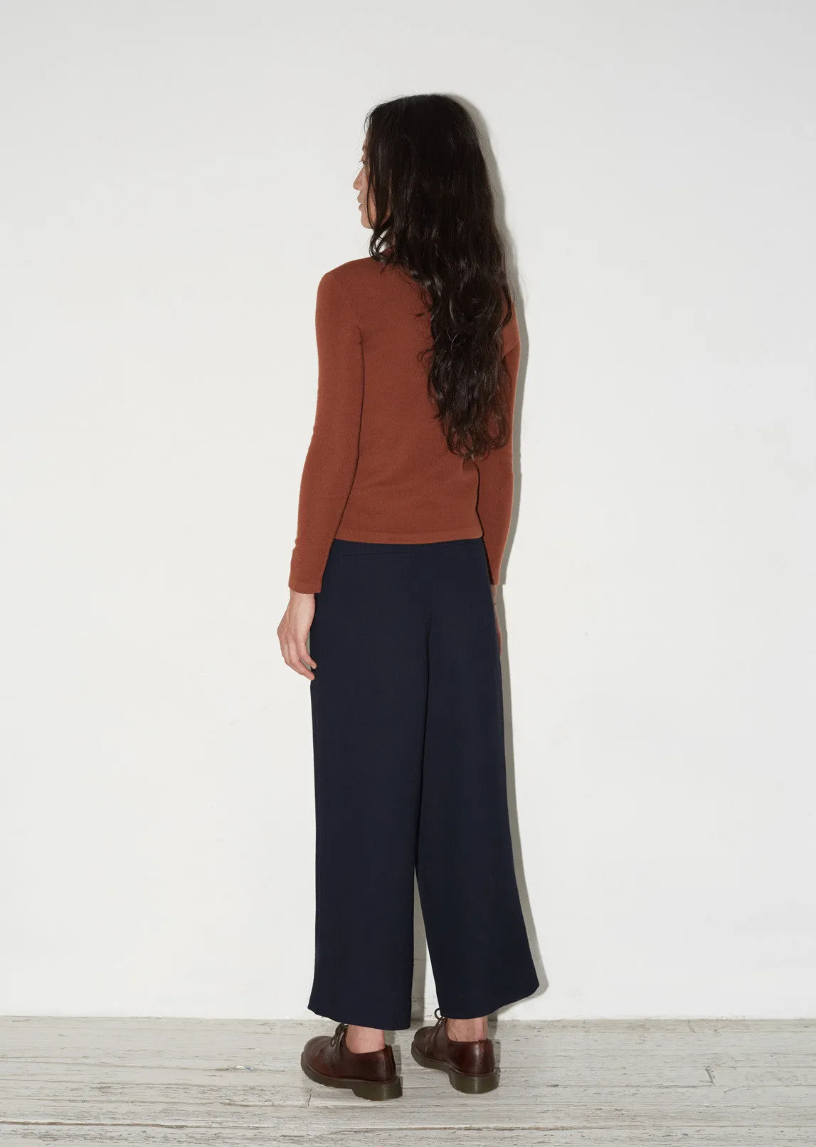 Portrait Mockneck Sweater