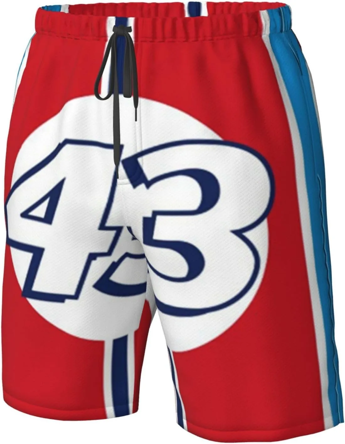 Richard-Petty-Car-43 Men's Swim Trunks Board Shorts Outdoor Beach Surfing