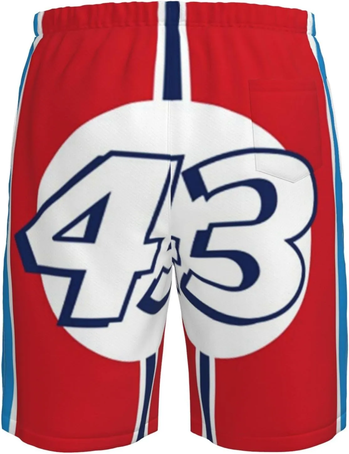 Richard-Petty-Car-43 Men's Swim Trunks Board Shorts Outdoor Beach Surfing