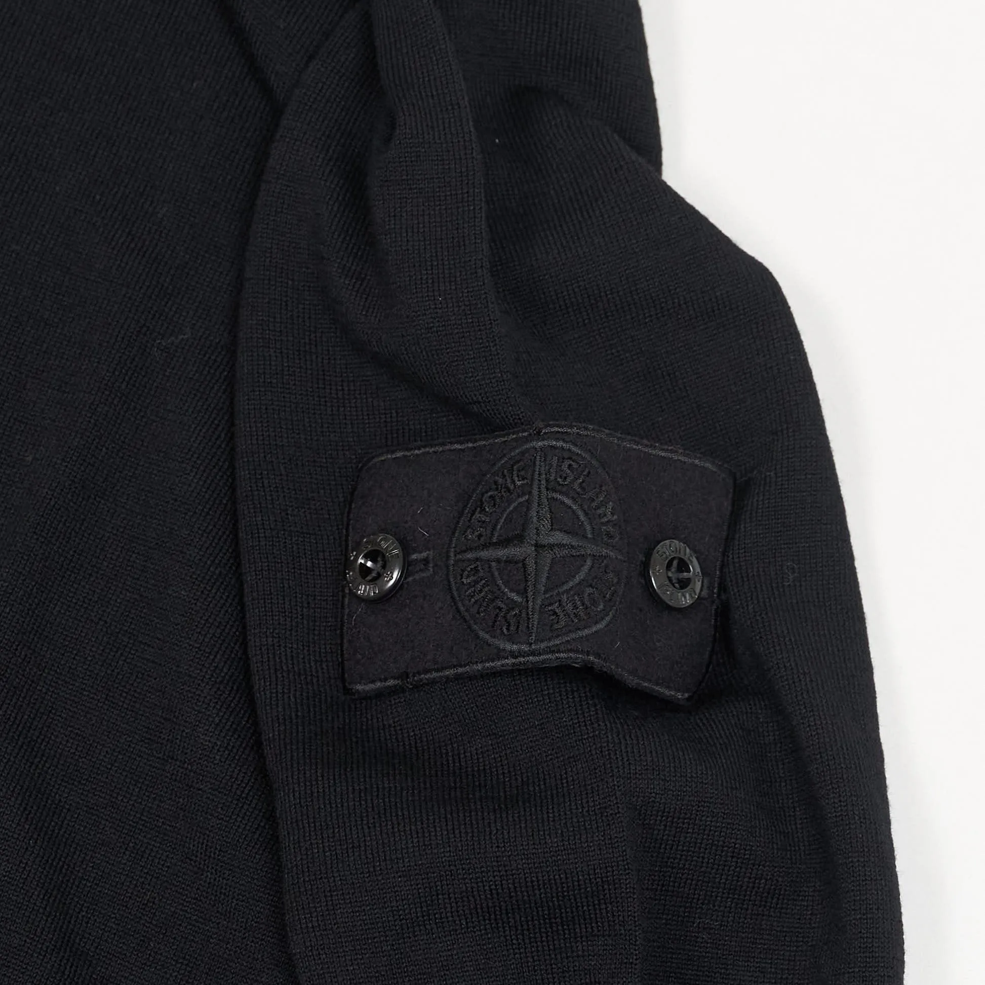 Stone Island Knitted Ghost Piece Roll Neck Merinos Jumper
